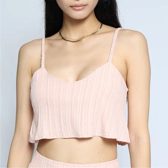 The Range Ripple Gauze crop camisole - Picture 1 of 5